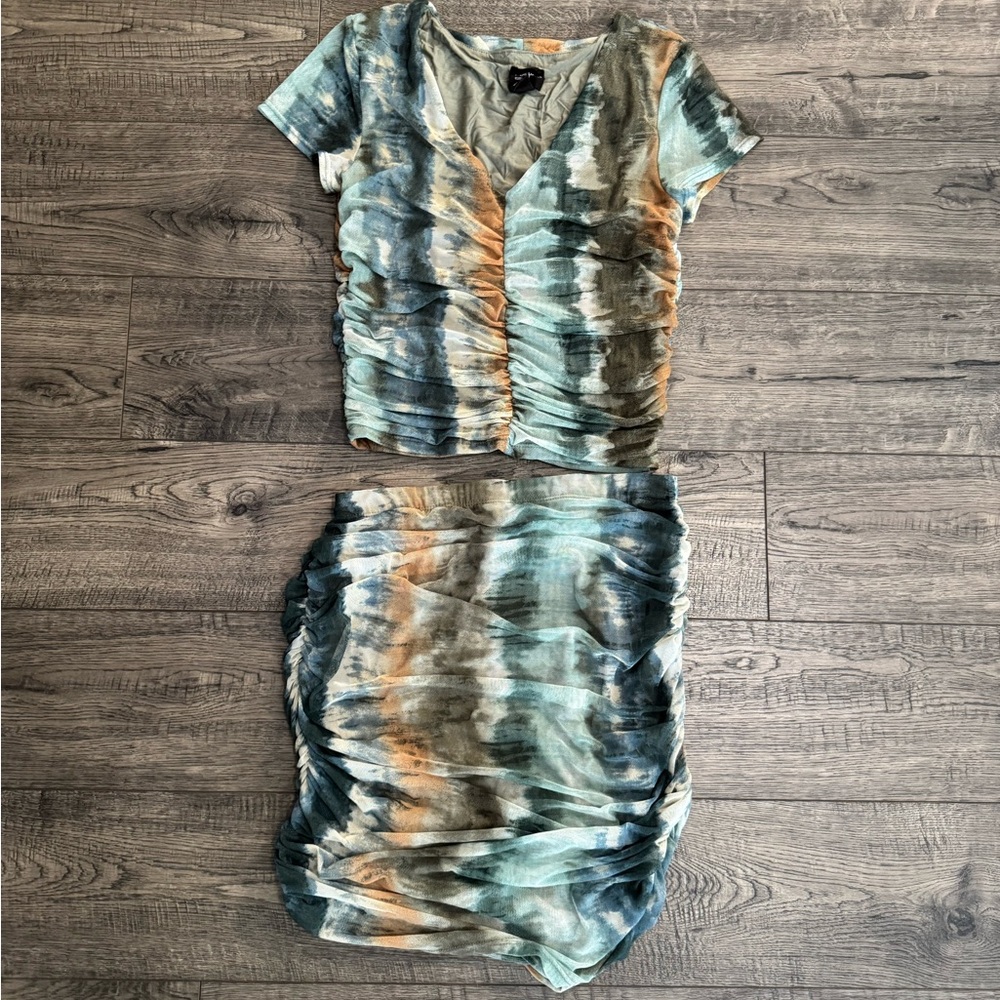 Free Press Earthy Tones Two-Piece Set